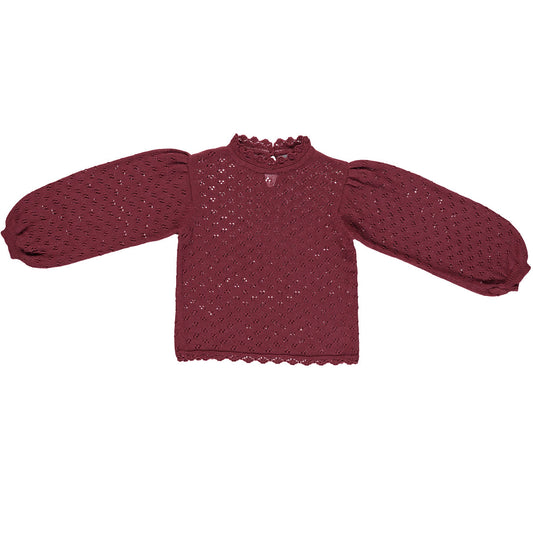 Katerina Sweater - Burgundy