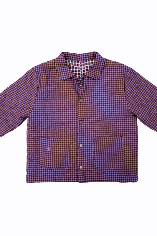 Worker Kids Jacket - Purple