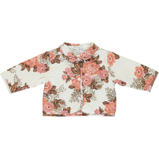 Hana Baby Jacket - Wallpaper Florals