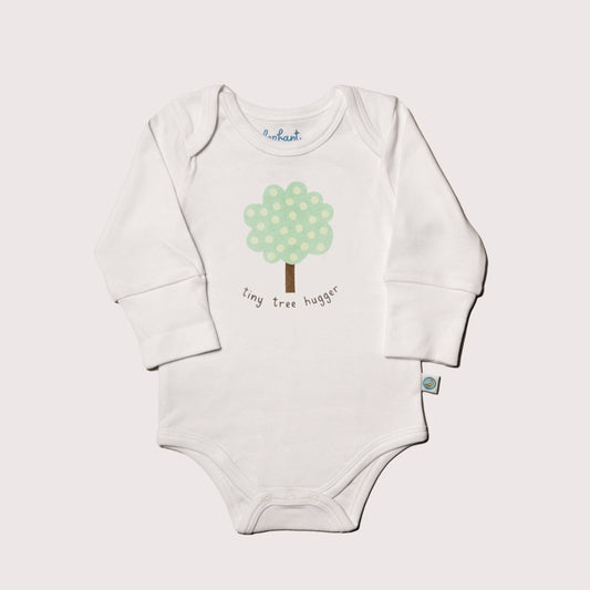 Grow With Me-Long Sleeved Onesie - Tiny Tree Hugger