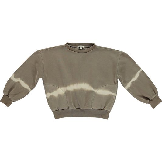 Tie Dye Sweatshirt - Coffee