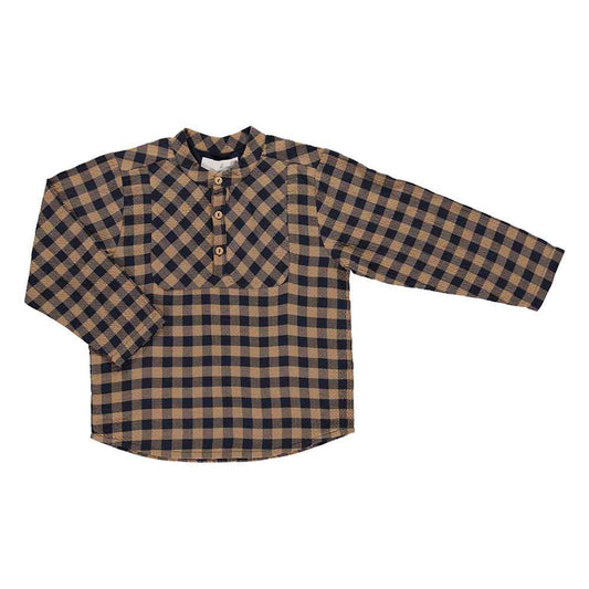 Jean Shirt Navy - Gingham