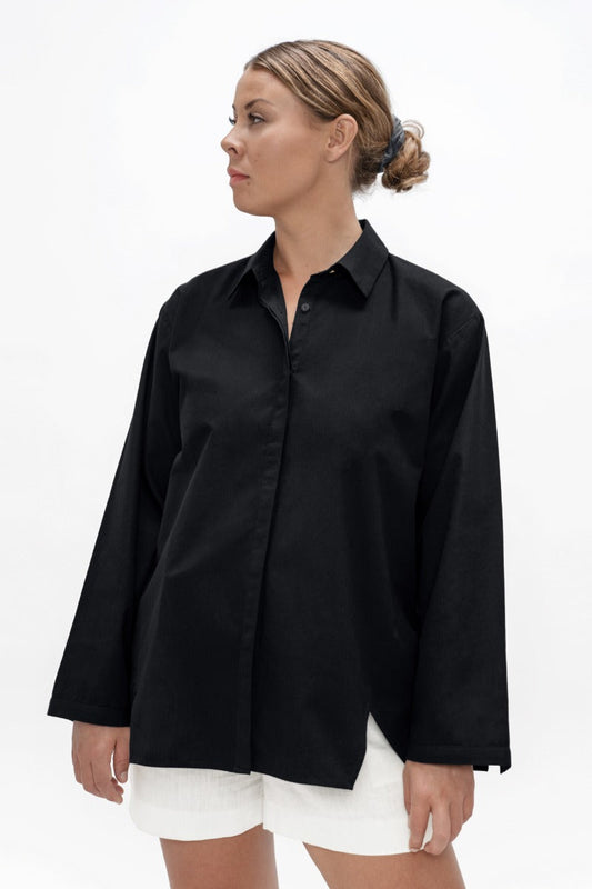 Budapest Oversize Shirt - Eclipse Black