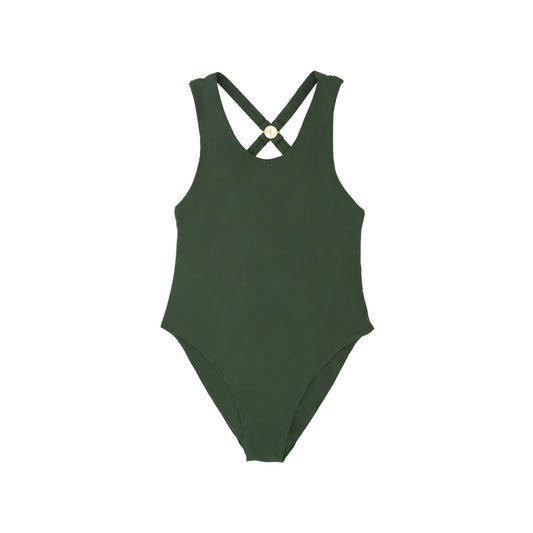 Santorini Swimsuit - Seaweed Green