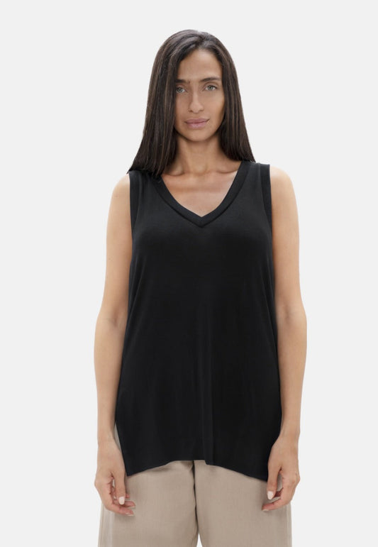 Cusco Tank Top - Black Sand