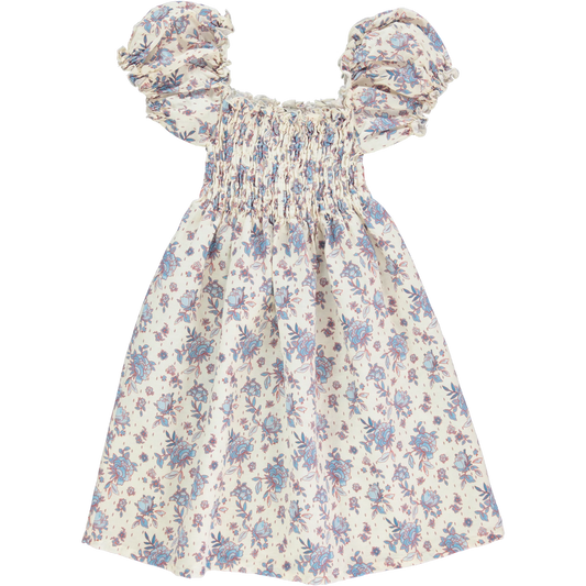 Fleur Dress - Sky Rose