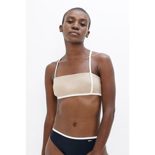 Brisbane Bikini Top - Sand Beige